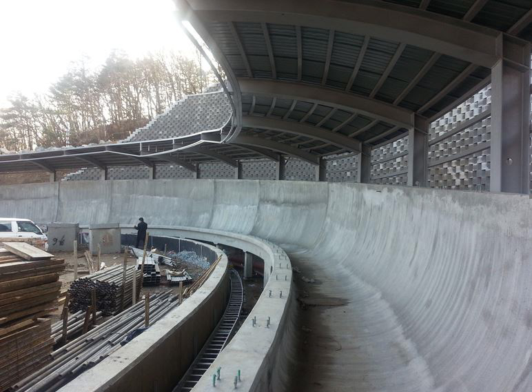 2018 PyeongChang Winter Olympics Sliding Track