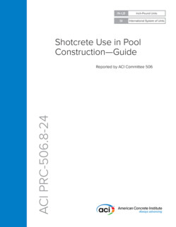 ACI PRC-506.8-24 Shotcrete Use in Pool Construction – Guide Member*